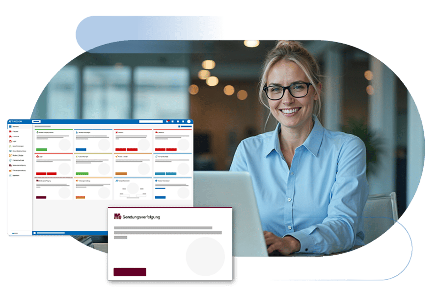 TIMOCOM Live-tracking för uppdragsgivare
